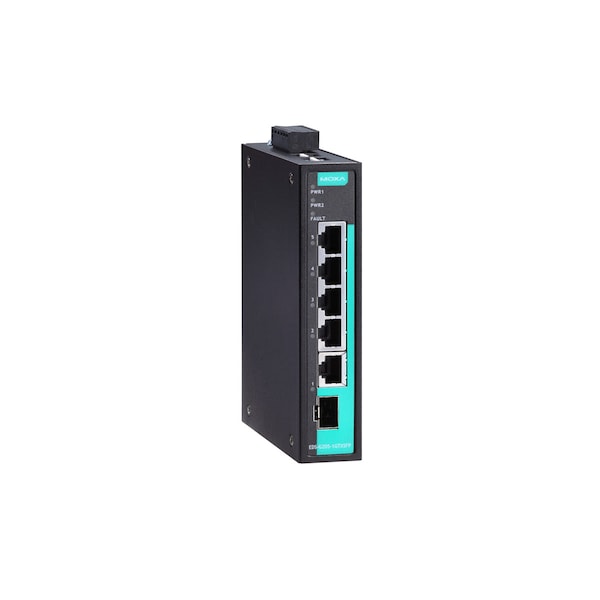 Unmgd Full Gigabit Eth. Swtch W/ 4 10/100/1000Baset, Eds-G205-1Gtxsfp